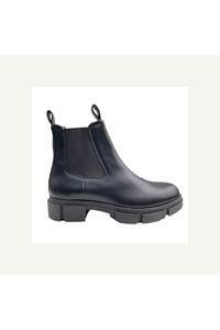 Ella & Witt Damen vegan Chelsea Boot Fossey Schwarz