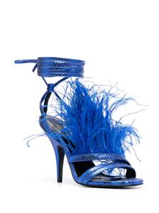 Patrizia Pepe Sandalen met enkelbandje - Blauw