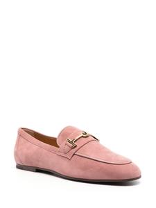 Tod's Gommino Driving suede loafers - Roze