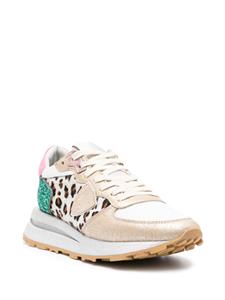Philippe Model Paris Tropez sneakers met luipaardprint - Beige