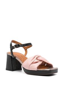 Chie Mihara Gelia 55mm leather sandals - Roze