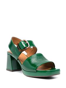 Chie Mihara Ginka 75mm leather sandals - Groen