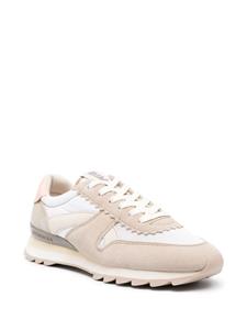 Bimba y Lola lace-up panelled sneakers - Beige