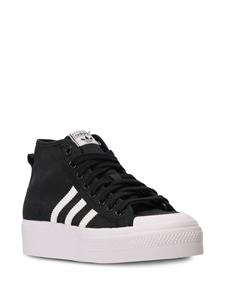 Adidas Nizza sneakers met plateauzool - Zwart