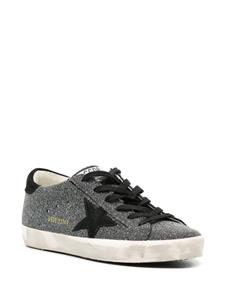 Golden Goose Super-Star crystal-embellished sneakers - Zwart