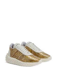 Giuseppe Zanotti Urchin leather sneakers - Goud