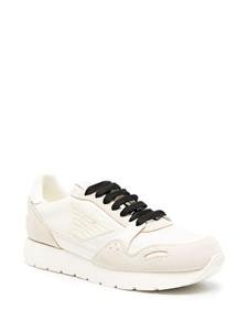 Emporio Armani Suède sneakers - Beige