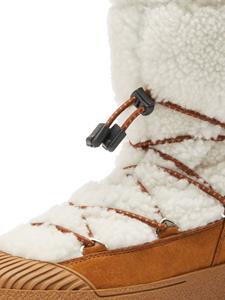 Moon Boot LTrack Polar sneeuwlaarzen met lamswol - Wit