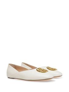 Bally Gerry leren pumps - Wit