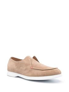 Kiton slip-on suede loafers - Beige