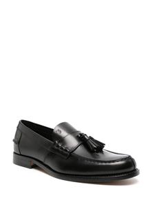 Tod's tassel-detail leather loafers - Zwart