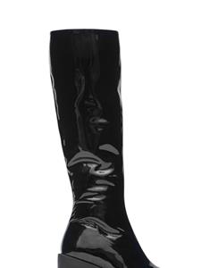 Burberry 65 mm lakleren laarzen - Zwart