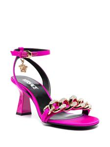Versace Medusa sandalen met ketting - Roze