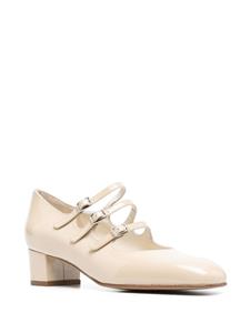 Carel Paris Kina leren pumps - Beige