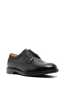 Brunello Cucinelli Oxford schoenen met gelakte afwerking - Zwart