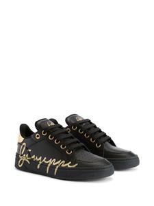 Giuseppe Zanotti GZ94 sneakers met logoprint - Zwart