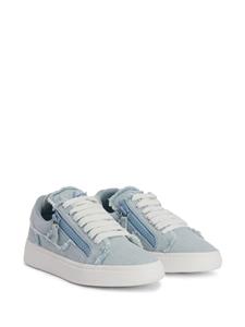 Giuseppe Zanotti GZ94 denim sneakers - Blauw