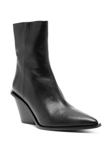 A.EMERY The Odin 90mm leather boots - Zwart