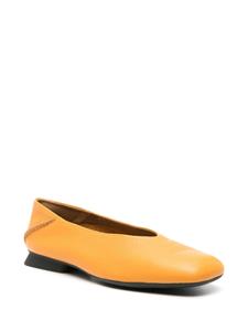 Camper Casi Myra leather ballerina shoes - Oranje