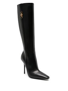 Versace Medusa '95 110mm knee-high boots - Zwart