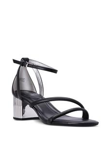 Michael Kors Porter 50mm leather sandals - Zwart