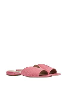 Miu Miu Satijnen sandalen - Roze