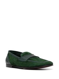 Dolce & Gabbana Leren loafers - Groen