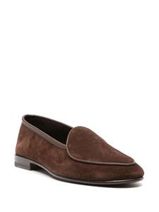 Scarosso Nils suède loafers - Bruin