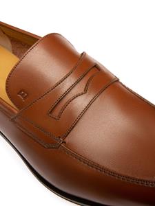 Bally Webb leather loafers - Bruin