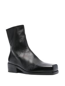 Marsèll leather ankle boots - Zwart