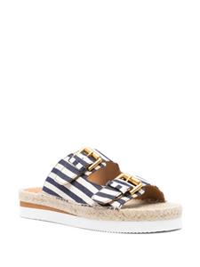 See by Chloé double-strap sandals - Blauw