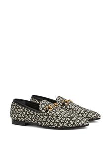 Gucci Jordaan leather loafers - Zwart