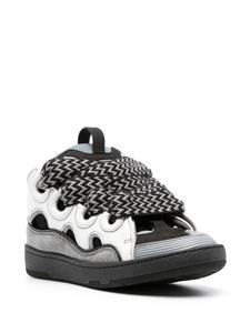 Lanvin Curb leren sneakers - Grijs