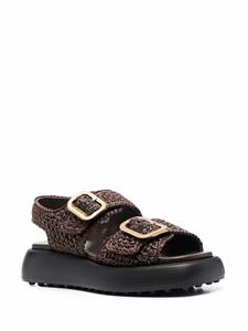 Tod's Chunky sandalen - Bruin