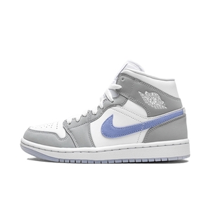 Nike Air jordan 1 mid aluminium wolf grey (w)