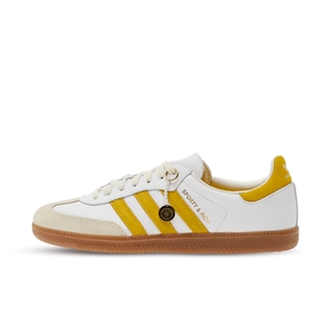 Adidas Samba x sporty & rich white bold gold