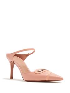 Malone Souliers Bonnie 90mm leather mules - Roze