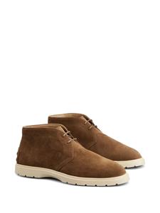 Tod's Chukka suede boots - Bruin