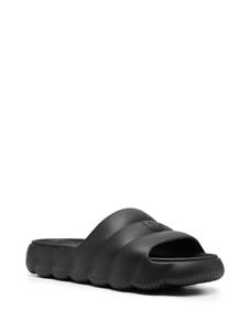 Moncler Lilo gevoerde slippers - Zwart