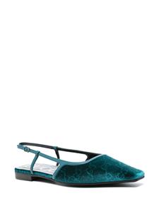 Gucci GG Supreme ballerina shoes - Blauw