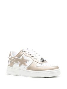 A BATHING APE Bape Sta #4 leather sneakers - Goud