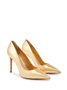 Schutz Lou 100mm leather pumps - Goud