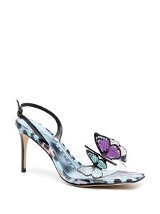 Sophia Webster Vanessa 95mm butterfly-detail sandals - Veelkleurig