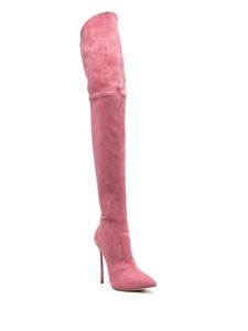 Casadei Blade suède laarzen - Roze