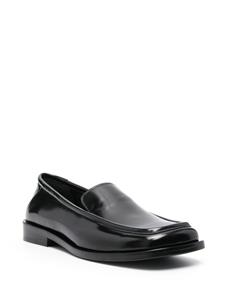 The Attico Micol leather loafers - Zwart