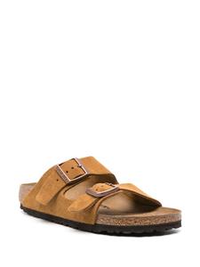 Birkenstock Arizona suede flat sandals - Bruin