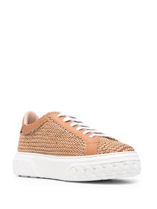 Casadei Off-Road geweven sneakers - Beige