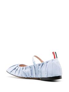 Thom Browne Gesmockte ballerina's - Blauw