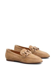Tod's Kate suède loafers - Beige
