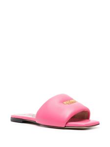 Moschino Leren muiltjes - Roze